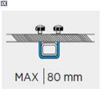 U-BOLT ΣΥΣΤΗΜΑ ΔΕΣΗΣ (FITTING SYSTEM) 800mm MARATHON ΜΠΑΓΚΑΖΙΕΡΩΝ ΟΡΟΦΗΣ ΣΕ ΜΠΑΡΕΣ - MENABO