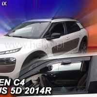 CITROEN C4 CACTUS 5D 2014-2018 ΖΕΥΓΑΡΙ ΑΝΕΜΟΘΡΑΥΣΤΕΣ ΑΠΟ ΕΥΚΑΜΠΤΟ ΦΙΜΕ ΠΛΑΣΤΙΚΟ HEKO - 2 ΤΕΜ.