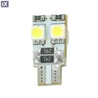 T10 W5W 12V W2,1x9,5d LED 18xSMD5050 ΛΕΥΚΟ (ΚΑΡΦΩΤΟ CAN-BUS) 1ΤΕΜ. M-TECH