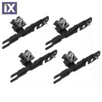 CLAMP KIT ΑΚΡΑ (ΠΟΔΙΑ) ΓΙΑ ΜΠΑΡΕΣ SNAP ECOSPORTS K-4 NORDRIVE - 4 TEM.