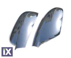 PEUGEOT 307 HB 5D/SW/CC 2001-2008 / PEUGEOT 407 SD/SW/CP 2004-2010 ΚΑΠΑΚΙΑ ΚΑΘΡΕΦΤΩΝ ΧΡΩΜΙΟΥ 2 ΤΕΜ. ΠΛΑΣΤΙΚΑ