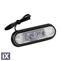 ΦΩΣ ΟΓΚΟΥ ΦΟΡΤΗΓΟΥ 24V 3LED 80x22mm ΚΟΚΚΙΝΟ 1ΤΕΜ