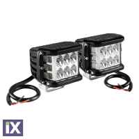 ΠΡΟΒΟΛΕΑΣ ΕΡΓΑΣΙΑΣ ΤΕΤΡΑΓΩΝΟΣ WL-21 9 CREE LED 45W 2800lm 9-32V (52x62x47 mm) ΦΩΣ ΔΙΑΘΛΑΣΗΣ 2 ΟΨΕΩΝ -2ΤΕΜ.