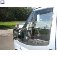 FORD TRANSIT 7 2D 05/2006+ ΖΕΥΓΑΡΙ ΑΝΕΜΟΘΡΑΥΣΤΕΣ VAN ΑΠΟ ΕΥΚΑΜΠΤΟ ΦΙΜΕ ΠΛΑΣΤΙΚΟ HEKO - 2 ΤΕΜ.