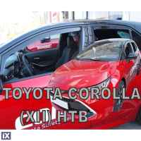 TOYOTA COROLLA XII 5D HTB 2018+ ΣΕΤ ΑΝΕΜΟΘΡΑΥΣΤΕΣ ΑΥΤΟΚΙΝΗΤΟΥ ΑΠΟ ΕΥΚΑΜΠΤΟ ΦΙΜΕ ΠΛΑΣΤΙΚΟ HEKO - 4 ΤΕΜ.