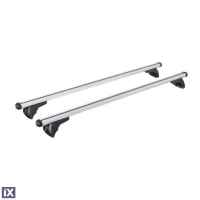 ΜΠΑΡΕΣ ΟΡΟΦΗΣ ΑΛΟΥΜΙΝΙΟΥ NOWA (L) 127cm ME FLUSH RAILING 2ΤΕΜ. ME ΚΛΕΙΔΙ