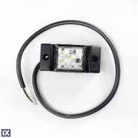 ΦΩΣ ΟΓΚΟΥ LD140 12/24V 3LED HORPOL 7 x 3 cm ΛΕΥΚΟ 1ΤΕΜ.