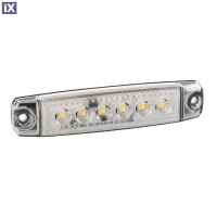 ΦΩΣ ΟΓΚΟΥ 6LED ΛΕΥΚΟ SMD 12/24V 96mm 20ΤΕΜ.