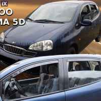 CHEVROLET TACUMA 5D 2001+ ΣΕΤ ΑΝΕΜΟΘΡΑΥΣΤΕΣ ΑΥΤΟΚΙΝΗΤΟΥ ΑΠΟ ΕΥΚΑΜΠΤΟ ΦΙΜΕ ΠΛΑΣΤΙΚΟ HEKO - 4 ΤΕΜ.