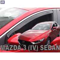 MAZDA 3 4D 2019+ ΖΕΥΓΑΡΙ ΑΝΕΜΟΘΡΑΥΣΤΕΣ ΑΠΟ ΕΥΚΑΜΠΤΟ ΦΙΜΕ ΠΛΑΣΤΙΚΟ HEKO - 2 ΤΕΜ.