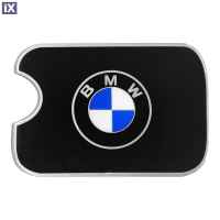 BMW ΣΕΙΡΑ 3 E36 3D/4D/5D 1991-1998 ΑΥΤΟΚΟΛΛΗΤΟ ΤΑΠΑΣ ΡΕΖΕΡΒΟΥΑΡ 17,3 Χ 11,8 cm ΜΑΥΡΟ/ΧΡΩΜΙΟ ΜΕ ΕΠΙΚΑΛΥΨΗ ΕΠΟΞΕΙΔΙΚΗΣ ΡΥΤΙΝΗΣ (ΥΓΡΟ ΓΥΑΛΙ) - 1 ΤΕΜ.