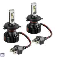 H4 9-32V 6.500K 8.000lm 60W P43t HALO LED SERIE 6 STANDARD 16LED ZES 2ΤΕΜ. LED KIT