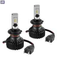 H7 9-32V 6.500K 8.000lm 60W PX26d HALO LED SERIE 6 STANDARD 8LED ZES 2ΤΕΜ. LED KIT