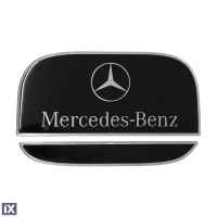 MERCEDES A-CLASS W169 2004-2012 ΑΥΤΟΚΟΛΛΗΤΟ ΤΑΠΑΣ ΡΕΖΕΡΒΟΥΑΡ 18,9 Χ 8,7 cm ΚΑΙ 18,2 Χ 2,5 cm (2 ΜΕΡΗ) ΜΑΥΡΟ/ΧΡΩΜΙΟ ΜΕ ΕΠΙΚΑΛΥΨΗ ΕΠΟΞΕΙΔΙΚΗΣ ΡΥΤΙΝΗΣ (ΥΓΡΟ ΓΥΑΛΙ) - 1 ΤΕΜ.