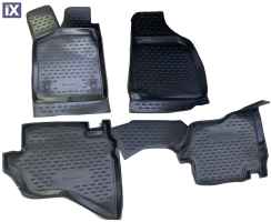 FORD RANGER 2007-2011 ΜΑΡΚΕ ΠΑΤΑΚΙΑ ΣΕ ΣΚΑΦΗ TPE ΛΑΣΤΙΧΟ ΣΕ ΜΑΥΡΟ ΧΡΩΜΑ NOVLINE - 4 ΤΕΜ.