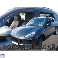 PORSCHE MACAN 5D 2013+ ΣΕΤ ΑΝΕΜΟΘΡΑΥΣΤΕΣ ΑΥΤΟΚΙΝΗΤΟΥ ΑΠΟ ΕΥΚΑΜΠΤΟ ΦΙΜΕ ΠΛΑΣΤΙΚΟ HEKO - 4 ΤΕΜ.