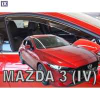 MAZDA 3 5D HB 2019+ ΖΕΥΓΑΡΙ ΑΝΕΜΟΘΡΑΥΣΤΕΣ ΑΠΟ ΕΥΚΑΜΠΤΟ ΦΙΜΕ ΠΛΑΣΤΙΚΟ HEKO - 2 ΤΕΜ.