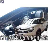 CITROEN C5 AIRCROSS 5D 2019-2021 ΖΕΥΓΑΡΙ ΑΝΕΜΟΘΡΑΥΣΤΕΣ ΑΠΟ ΕΥΚΑΜΠΤΟ ΦΙΜΕ ΠΛΑΣΤΙΚΟ HEKO - 2 ΤΕΜ.