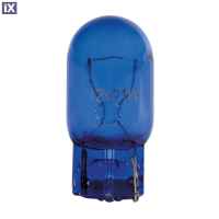 W21W (T20) 12V W3x16d 21W 200lm (ΚΑΡΦΩΤΟ-ΑΚΑΛΥΚΟ) BLUE DYED-GLASS 2ΤΕΜ. BLISTER