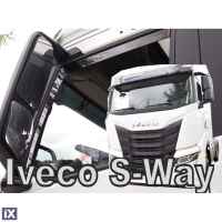 IVECO S-WAY 2019+ ΖΕΥΓΑΡΙ ΑΝΕΜΟΘΡΑΥΣΤΕΣ ΦΟΡΤΗΓΟΥ ΑΠΟ ΕΥΚΑΜΠΤΟ ΦΙΜΕ ΠΛΑΣΤΙΚΟ HEKO - 2 ΤΕΜ.