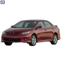 TOYOTA COROLLA SEDAN 2007-2013 TRIM ΠΑΡΑΘΥΡΩΝ ΑΝΟΞΕΙΔΩΤΟ ΑΤΣΑΛΙ ΧΡΩΜΙΟ - 4 ΤΕΜ.