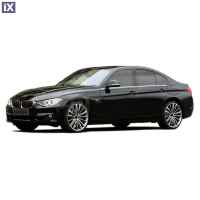 BMW ΣΕΙΡΑ 3 F30 SEDAN 2012+ TRIM ΠΑΡΑΘΥΡΩΝ (ΑΝΟΞΕΙΔΩΤΟ ΑΤΣΑΛΙ / ΧΡΩΜΙΟ) - 4 ΤΕΜ.