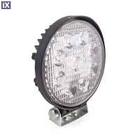 ΠΡΟΒΟΛΕΑΣ ΕΡΓΑΣΙΑΣ WORKING LAMP FLOOD 9LED 3030 9-36V 2160lm 6000K Φ 110mm AWL06 AMIO – 1 ΤΕΜ.