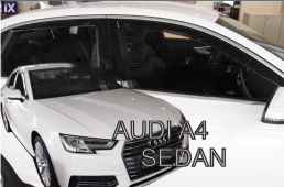 AUDI A4 4D 2016 ΣΕΤ ΑΝΕΜΟΘΡΑΥΣΤΕΣ ΑΥΤΟΚΙΝΗΤΟΥ ΑΠΟ ΕΥΚΑΜΠΤΟ ΦΙΜΕ ΠΛΑΣΤΙΚΟ HEKO - 4 ΤΕΜ.