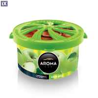 ΑΡΩΜΑΤΙΚΟ ΣΕ ΚΟΝΣΕΡΒΑ AROMA ORGANIC - ΠΡΑΣΙΝΟ ΜΗΛΟ (GREEN APPLE) 40gr - 1 ΤΕΜ.