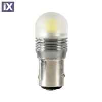 P21/5W 12V BAY15d MEGA-LED 6.500K 3D 380lm ΔΙΑΘΛΑΣΗΣ (ΔΙΠΟΛΙΚΟ) BLISTER 1ΤΕΜ.