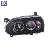 ΦΑΝΑΡΙΑ Autostyle Angel Eyes VW GOLF 3 +HALORIM BLACK