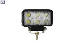 ΠΡΟΒΟΛΕΑΣ ΕΡΓΑΣΙΑΣ WORKING LAMP 6LED 12-60V 18W 6000K 111x61x55mm AWL02 AMIO