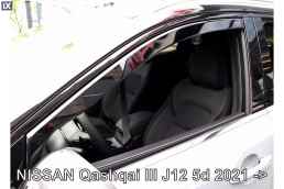 NISSAN QASHQAI J12 5D 2021+ ΖΕΥΓΑΡΙ ΑΝΕΜΟΘΡΑΥΣΤΕΣ ΑΠΟ ΕΥΚΑΜΠΤΟ ΦΙΜΕ ΠΛΑΣΤΙΚΟ HEKO - 2 ΤΕΜ.