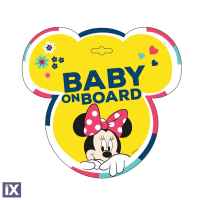 BABY ON BOARD ΕΝΔΕΙΞΗ MINNIE AMIO - 1 ΤΕΜ.