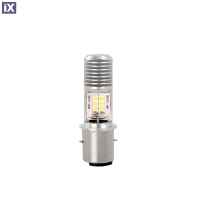 S2 BA20D 10-80V 12W 12x3030SMD LED 1.200lm 6.000K ΔΙΠΛΗΣ ΠΟΛΙΚΟΤΗΤΑΣ BLISTER M-TECH - 1 ΤΕΜ.