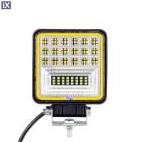 ΠΡΟΒΟΛΕΑΣ ΕΡΓΑΣΙΑΣ WORK LIGHTS 12/24V 42x1W SMDx3030LED 42W 6.000K 2.880lm 108x108x47mm M-TECH -1ΤΕΜ.