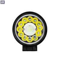 ΠΡΟΒΟΛΕΑΣ ΕΡΓΑΣΙΑΣ WORK LIGHTS 12/24V 33x1W SMDx3030LED 33W 6.000K 2.590lm 112x112x45mm M-TECH -1ΤΕΜ.