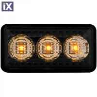 ΠΛΑΪΝΑ ΦΛΑΣ VW GOLF 3 VENTO <95 LED BLACK - 2 ΤΕΜ