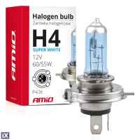 H4 12V 60/55W P43t SUPERWHITE 1ΤΕΜ.