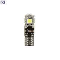 T10 W5W 12/30V W2,1x9,5d 80lm 5SMD LED ΛΕΥΚΟ (ΚΑΡΦΩΤΟ-ΤΡΙΠΛΟΕΣΤΙΑΚΟ- CAN-BUS) 2ΤΕΜ.