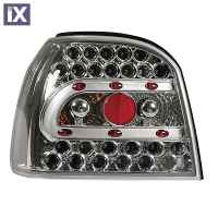 ΠΙΣΙΝΑ ΦΑΝΑΡΙΑ VW GOLF 3 1992-1997 CHROME ΜΕ LED