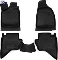 FORD RANGER 2007-2011 ΜΑΡΚΕ ΠΑΤΑΚΙΑ ΣΕ ΣΚΑΦΗ TPE ΛΑΣΤΙΧΟ ΣΕ ΜΑΥΡΟ ΧΡΩΜΑ NOVLINE - 4 ΤΕΜ.