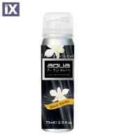 ΑΡΩΜΑΤΙΚΟ ΑΥΤΟΚΙΝΗΤΟΥ ΣΕ ΣΠΡΕΙ (SPRAY) ΜΕ ΑΡΩΜΑ BLACK VANILLA FLOWERS SERIES 75ml AQUA - 1 TEM.