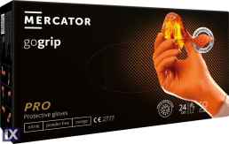 ΓΑΝΤΙΑ ΝΙΤΡΙΛΙΟΥ MERCATOR GOGRIP ΣΕ ΠΟΡΤΟΚΑΛΙ ΧΡΩΜΑ SMALL (S) ΑΜΙΟ - 50 ΤΕΜ.