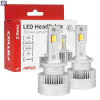 ΛΑΜΠΕΣ LED D2S/D2R 12V 6.000K 6800lm CAN-BUS D-BASIC SERIES AMIO - 2 Τεμ.