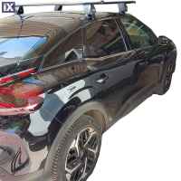 Kit Μπάρες - Πόδια Αλουμινίου Μαύρες Menabo Delta Kit για Citroen C4 2020+ - 2 τεμ.