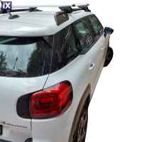 Kit Μπάρες - Πόδια Αλουμινίου Menabo Brio για Citroen C3 Aircross 2017+ - 2 τεμ.