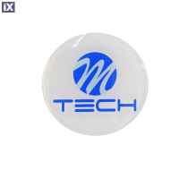 MTECH ΑΥΤΟΚΟΛΛΗΤΑ ΖΑΝΤΩΝ 5,5 cm ΛΕΥΚΟ/ΜΠΛΕ ΣΜΑΛΤΟΥ - 4 ΤΕΜ.