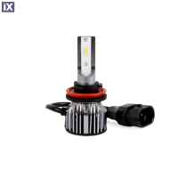 Σετ Λάμπες LED MTech H11 12>24V 6.500K 5.000lm 50W +300% 2 ΤΕΜ. LSG11