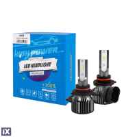 Λάμπες Σετ LED M-Tech HΒ3 9005 12>24V 6.500K 5.000lm 50W +300% KIT 2 ΤΕΜ. LSG5